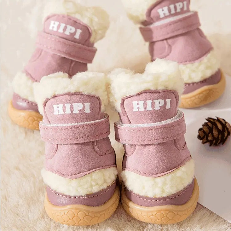 Small Dog Booties for Winter