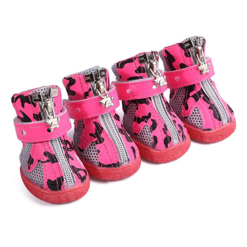 Breathable Dog Shoes - Hot Pavement