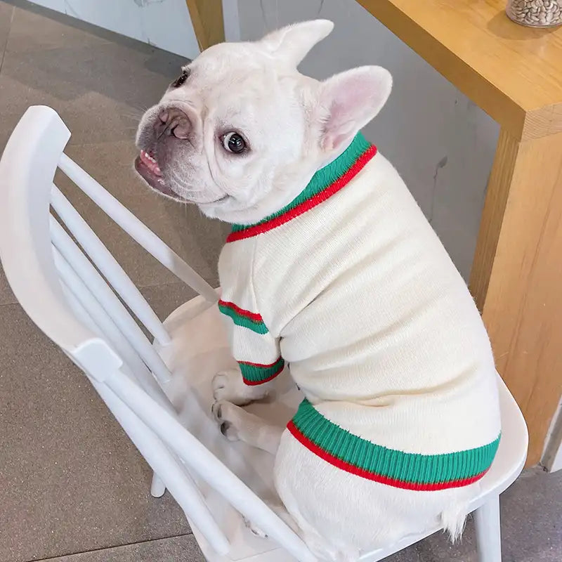 Dog Cardigan Sweater