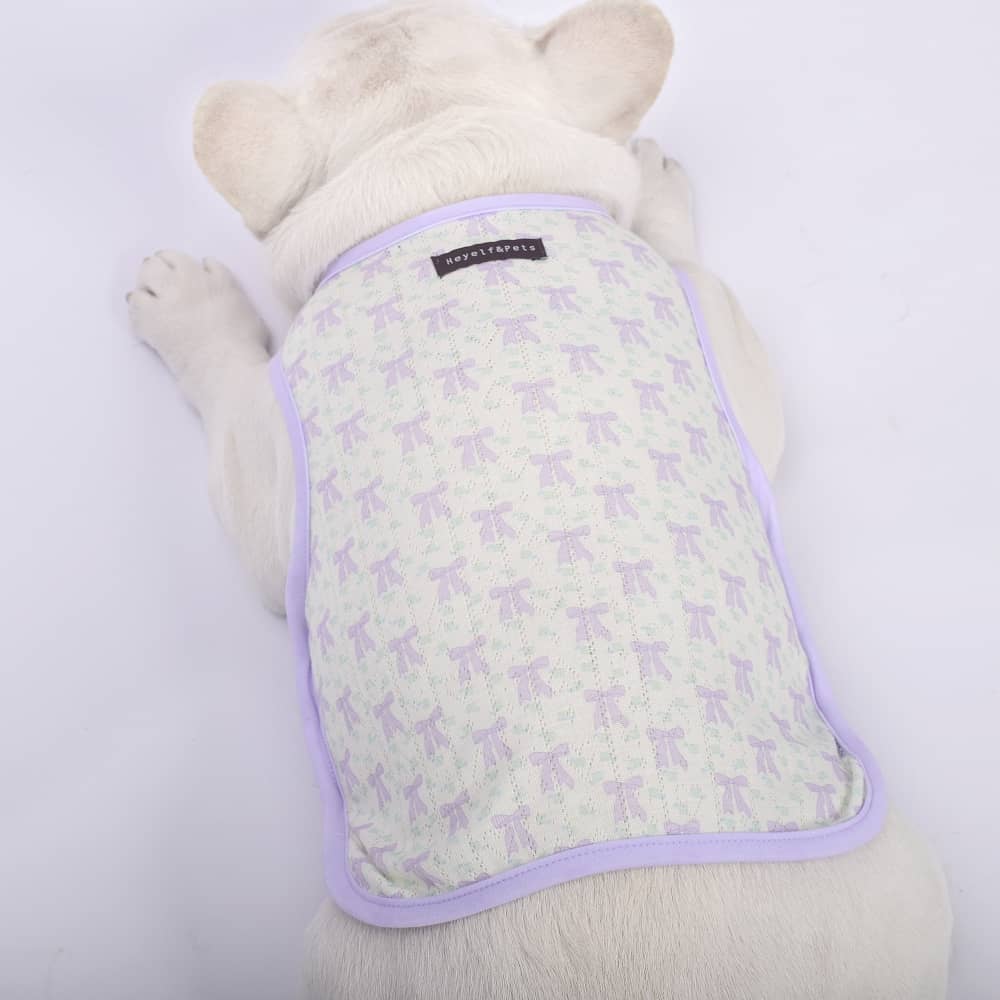 Lavender Summer Mesh Dog Shirt